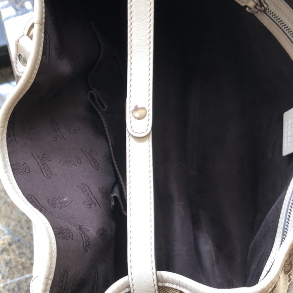 Authentic Gucci medium GG Twins Canvas Tote - Picture 7 of 15